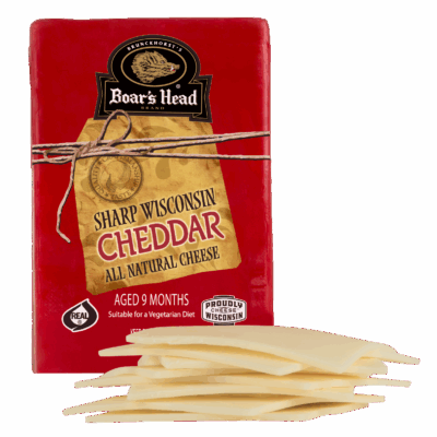 Boar's Head Cheese - Wisconsin Cheddar White