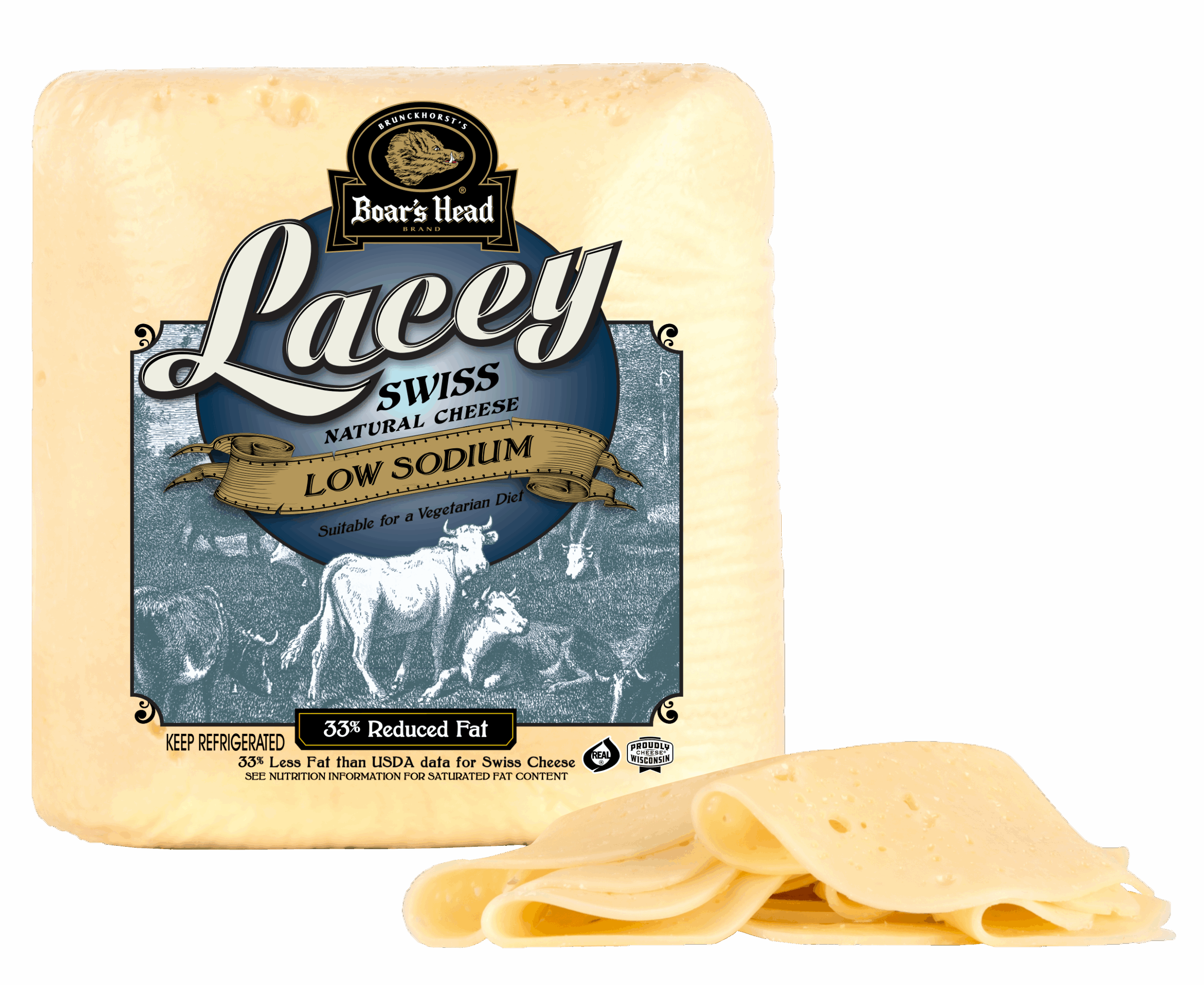 Lacey Swiss Cheese